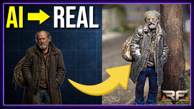 I Turned AI Characters into Tiny 3D Printed Figures thumbnail